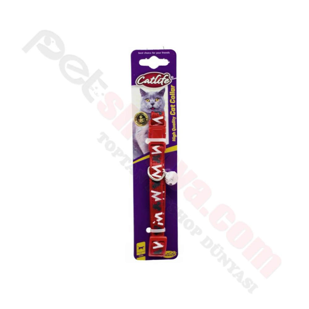 CATLİFE KEDİLER İÇİN ZİLLİ BOYUN TASMASI MİX COLOR