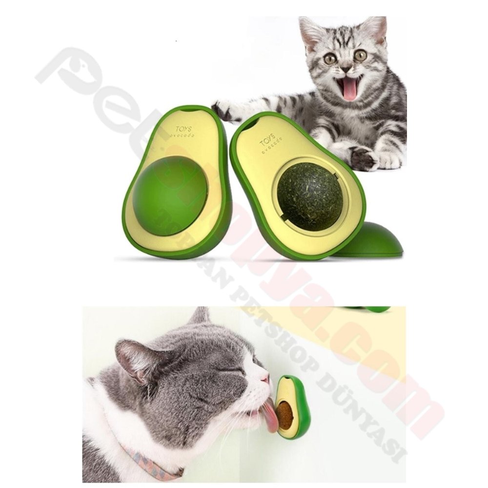 KEDİ YALAMA TOPU AVOKADO MODEL