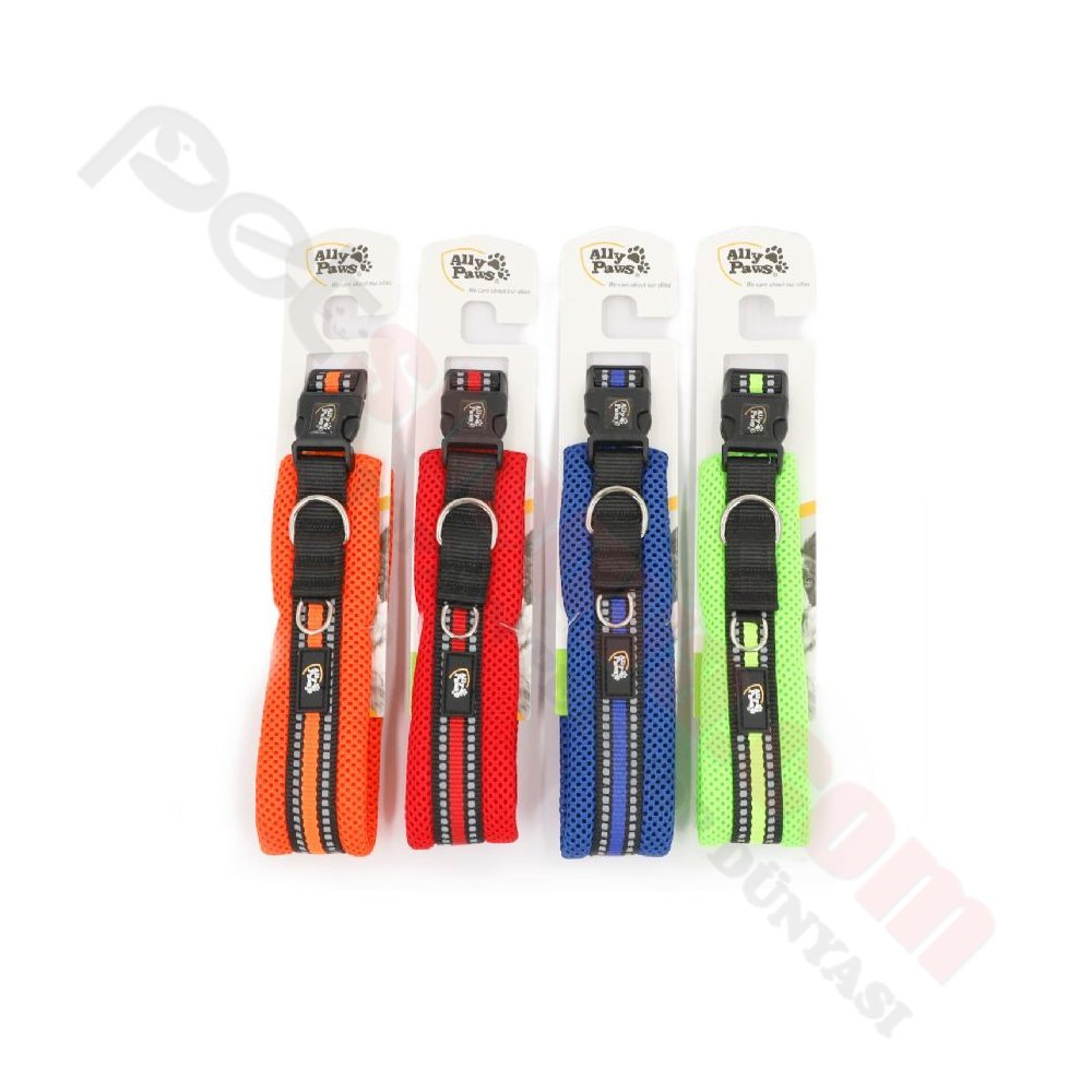 ALLY PAWS DOG COLLAR MEDIUM 2CMX35-50CM