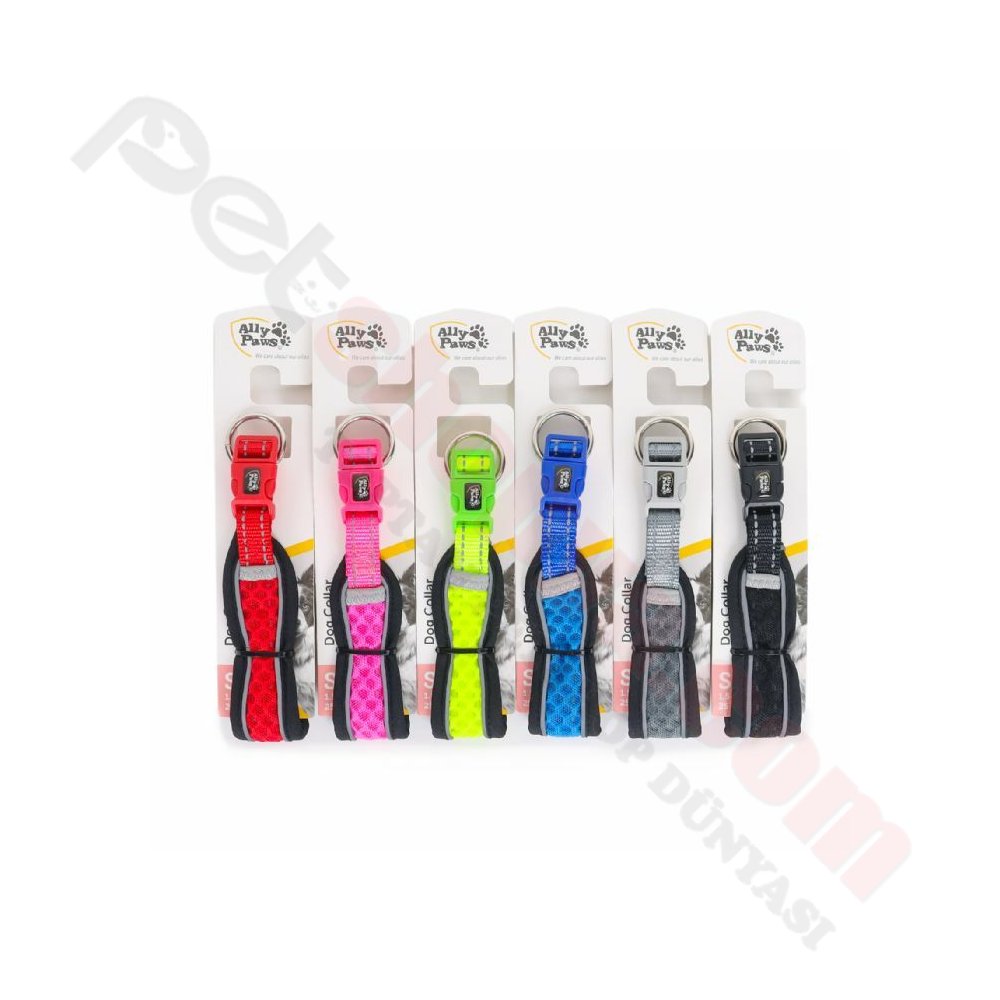 ALLY PAWS DOG COLLAR MEDIUM 2CMX35-50CM