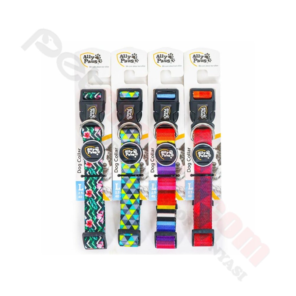 ALLY PAWS DOG COLLAR LARGE 2,5CMX40-60CM