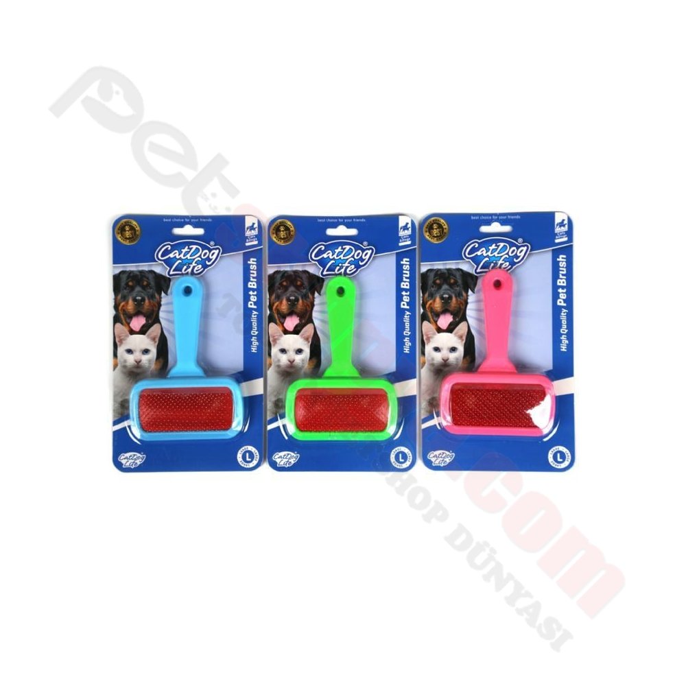 CAT&DOGLİFE KEDİ VE KÖPEKLER İÇİN TELLİ FIRÇA (S)