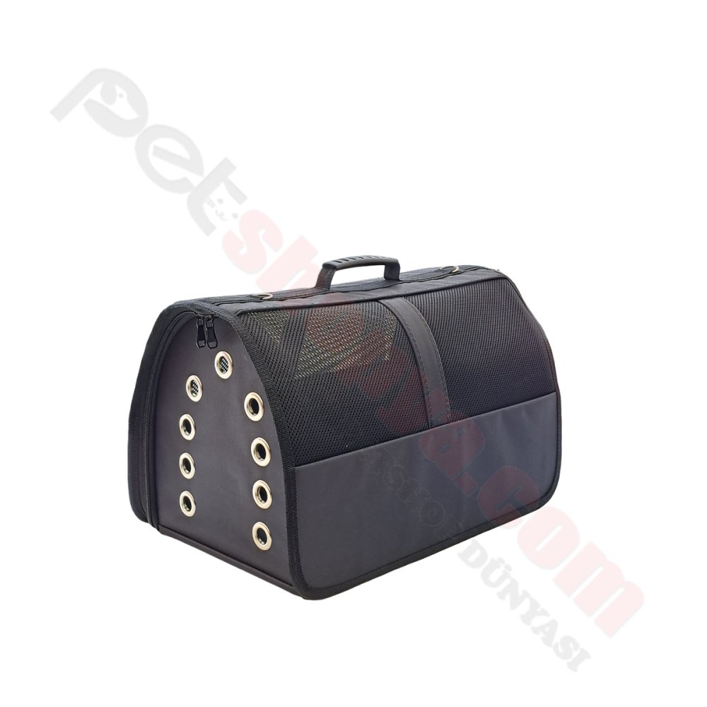 BÜYÜK BOY FİLELİ ÇANTA SİYAH 30*30*49 CM