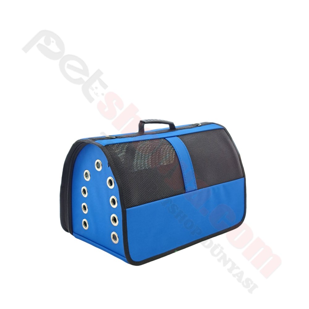 BÜYÜK BOY FİLELİ ÇANTA MAVİ 30*30*49 CM